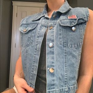 Vintage Denim vest jacket